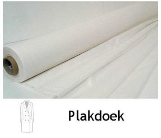 Mijn favoriete soepele viscose plakdoek is er in offwhite en zwart, goed gekozen met de vlieseline keuze hulp pdf