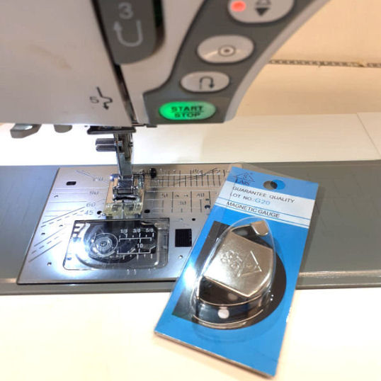 Magnetische liniaal voor naaimachines, naai nooit meer scheef, maar blijf op afstand van de rand