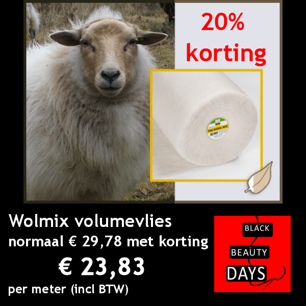 Wolmix wollen volumevlies van Vlieseline met 20% korting kopen