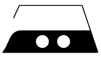 Washing intstructions ans symbols for vilene and interlining - Iron with 2 dots is ironing or fusing on wool temperature