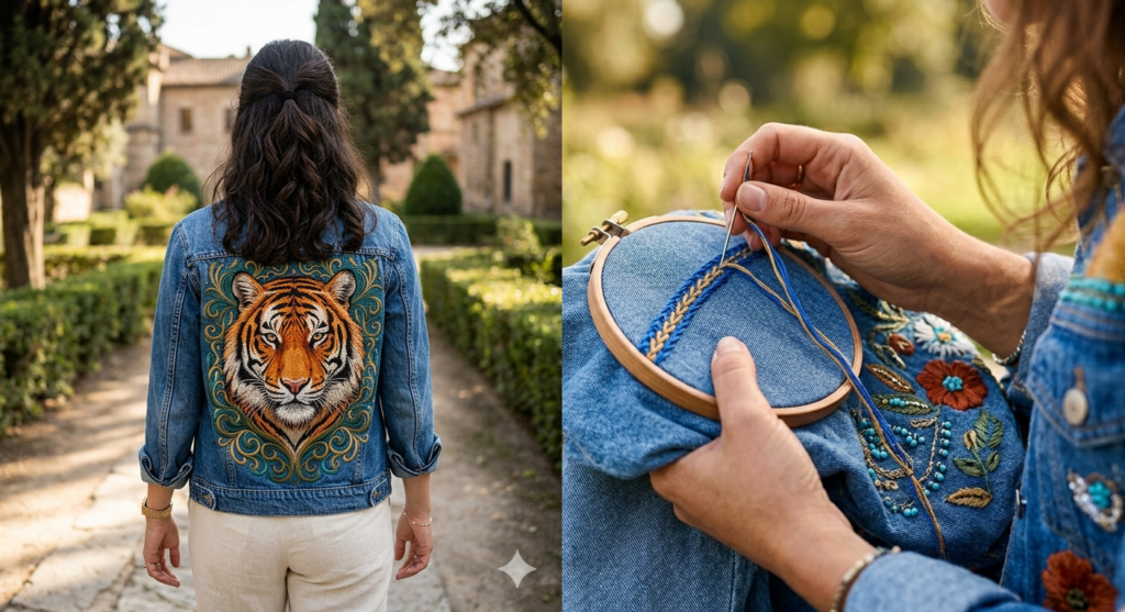 Maak je mooiste creaties met Denim Doc garen voor een robuuste matte afwerking